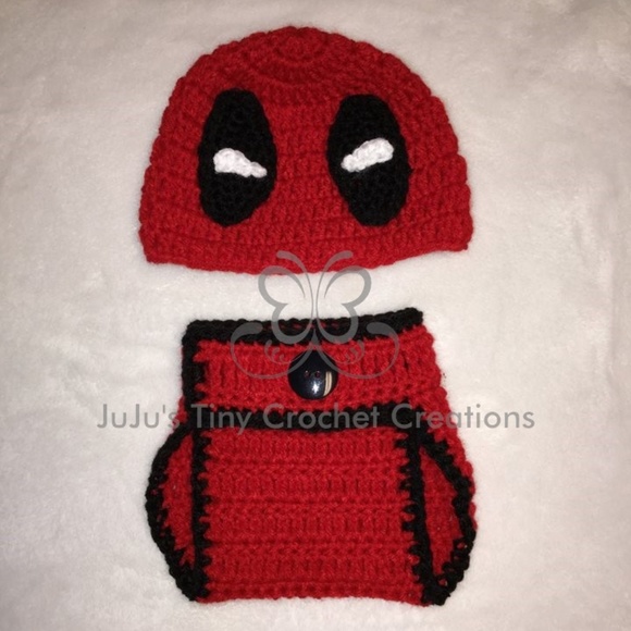 Crochet Infant Costume Photo Prop
